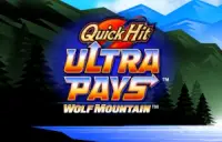 Quick Hit Ultra Pays Wolf Mountain Logo