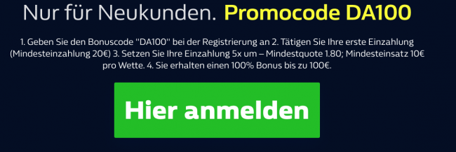 William Hill Bonuscode