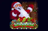 Ho-Ho-Ho Santa is Home Logo