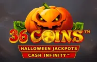 36 Coins Halloween Jackpots Logo