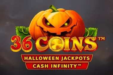 36 Coins Halloween Jackpots Logo