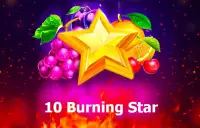 10 Burning Star Logo