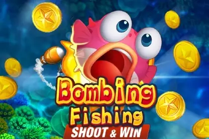 Bombing Fishing Logo
