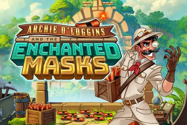 Archie O'Loggins and the Enchanted Masks Logo