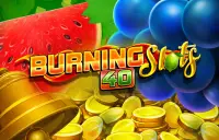 Burning Slots 40 Logo