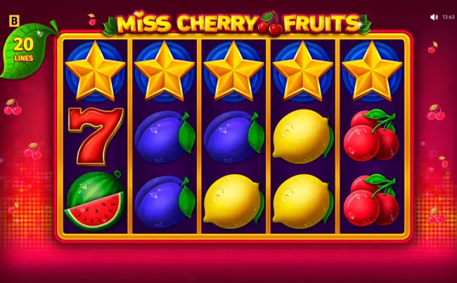 Miss Cherry Fruits, Slot