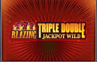 Blazing 777 Triple Double Jackpot Wild Logo