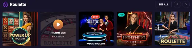 Spirit Casino Live Casino