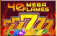 40 Mega Flames Logo