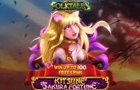 Kitsune Sakura Fortune Logo