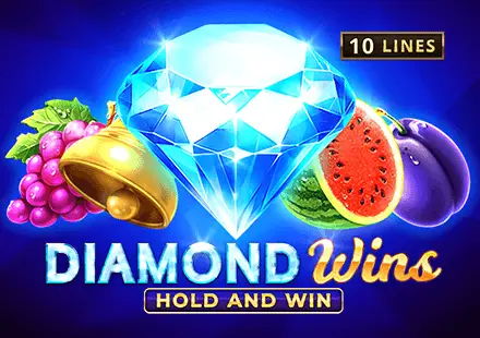 Diamond Wins: Hold and Win Logo