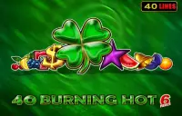 40 Burning Hot 6 Reels Logo