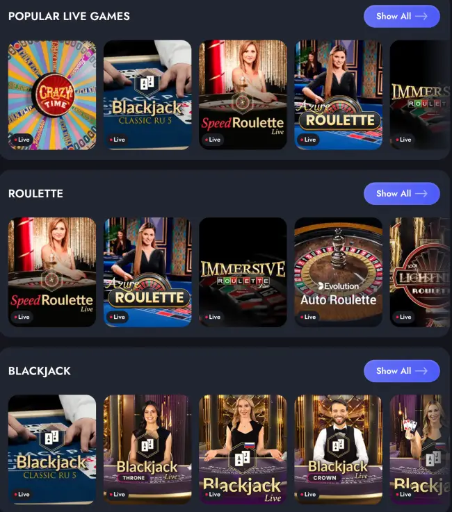 Martin Casino Live