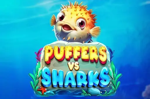 Puffers Vs Sharks Logo