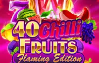 40 Chilli Fruits Flaming Edition Logo