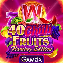 40 Chilli Fruits Flaming Edition Logo