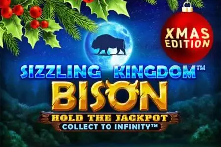 Sizzling Kingdom Bison Xmas Edition Logo