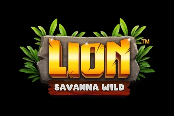 Lion Savanna Wild Logo
