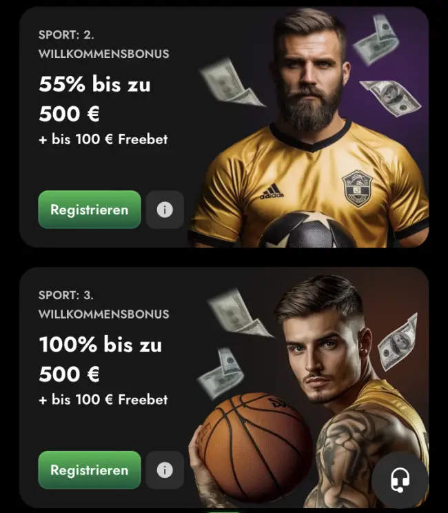 Oscarspin Sportwetten Test