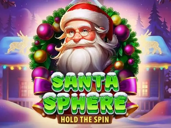 Santa Sphere: Hold The Spin Logo