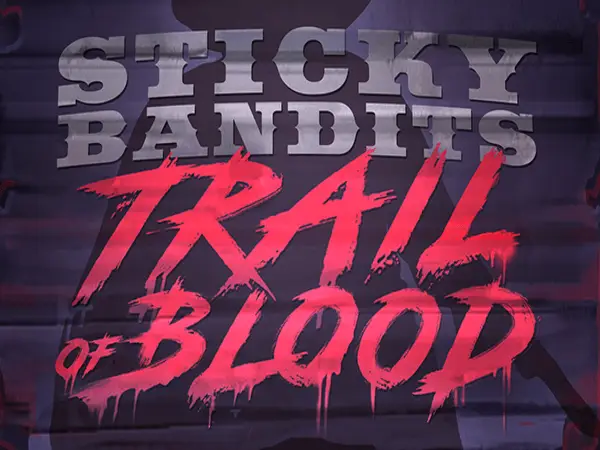 Sticky Bandits Trail of Blood Logo