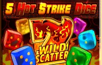 5 Hot Strike Dice Logo