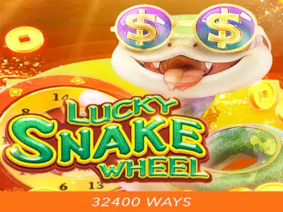 Lucky Snake Wheel Logo