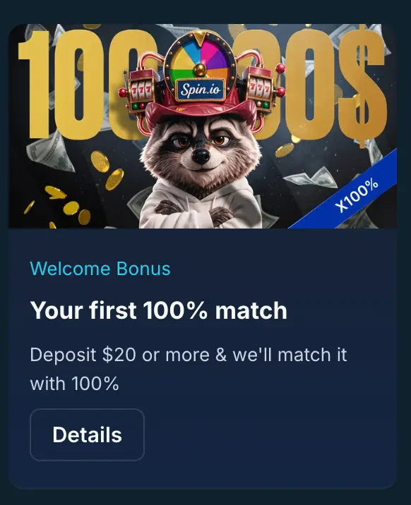 Spin.io Casino Test