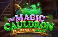 The Magic Cauldron Enchanted Brew Logo
