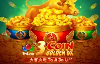 3 Coin Golden Ox Logo