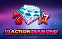 10 Action Diamond Logo
