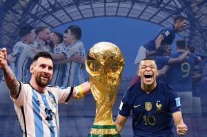 WM 2022 Finale Lionel Messi Kylian Mbappe