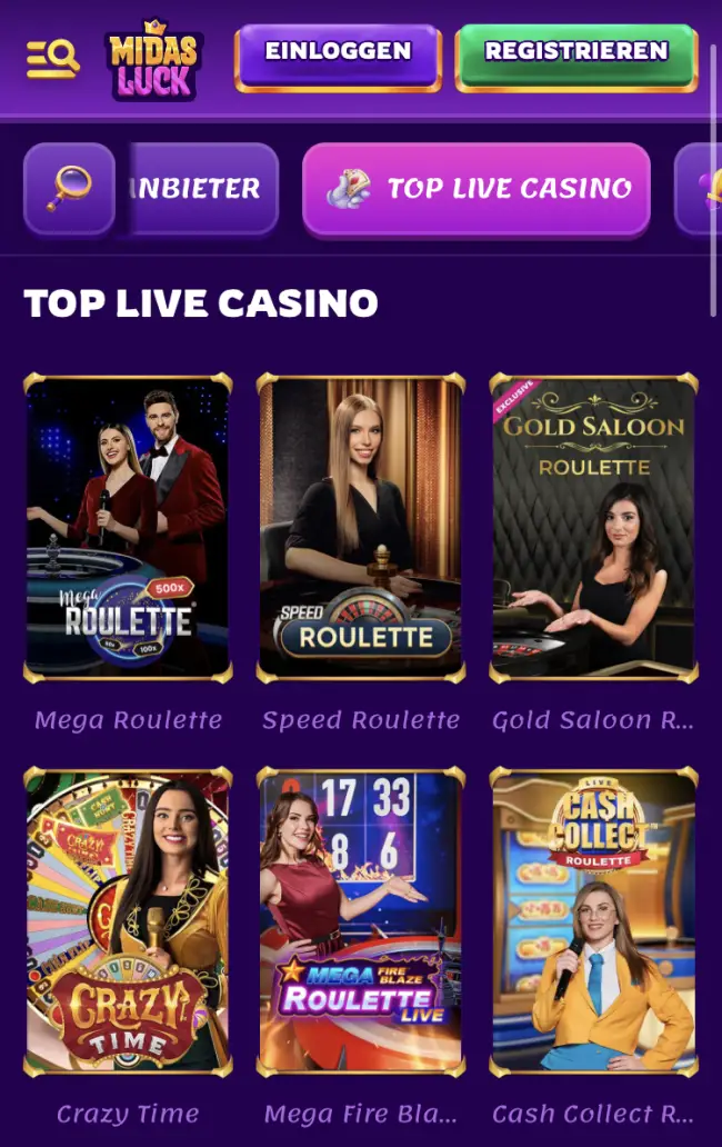 Midas Luck Casino Test