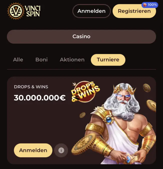 Vinci Spin Casino