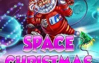 Space Christmas Logo