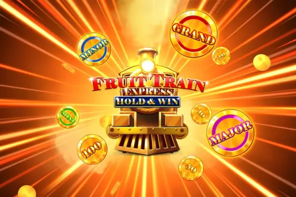 Fruit Train Express Hold & Win Logo