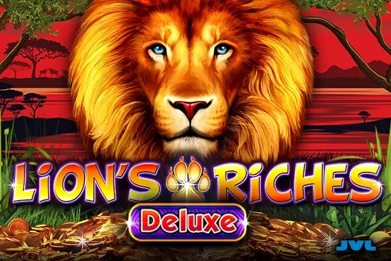 Lion's Riches Deluxe Logo