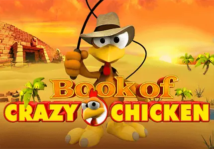 Book of Crazy Chicken Logo