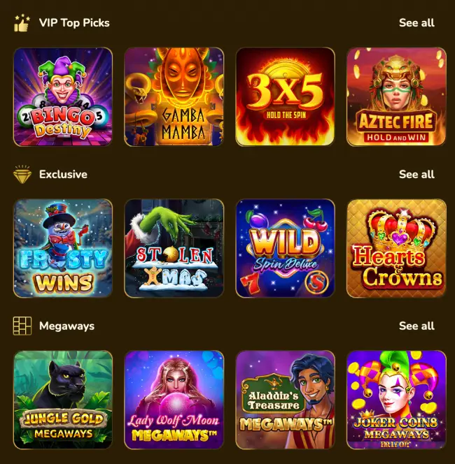 Prestige Casino Slots
