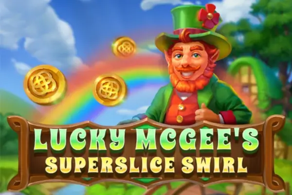 Lucky McGee's Superslice Swirl Logo