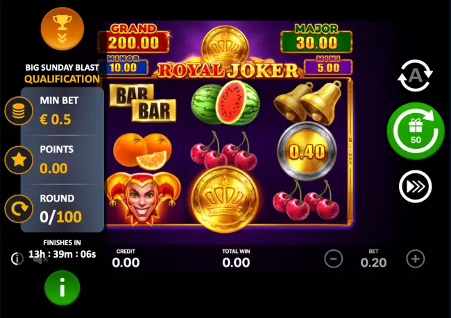 Royal Joke Slot mit 10 Euro Guthaben