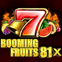 Booming Fruits 81x Logo