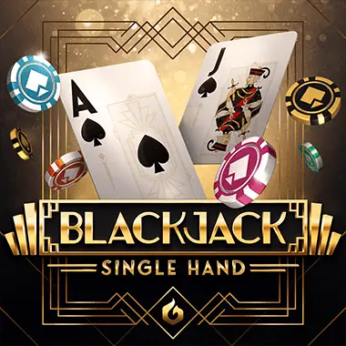 Blackjack Single Hand Logo