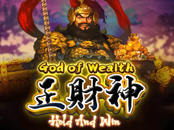 God Of Wealth Hold And Win Logo