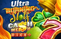 Burning Slots Cash Mesh Ultra Dice Logo