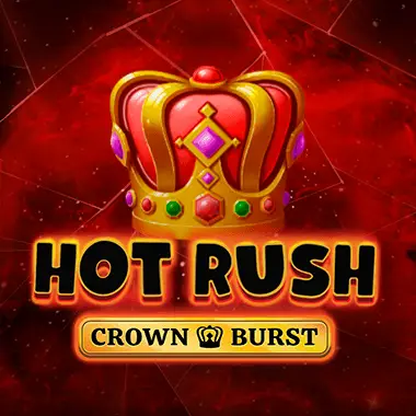 Hot Rush Crown Burst Logo
