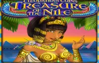 Cleopatra's Coins Treasure of the Nile Logo
