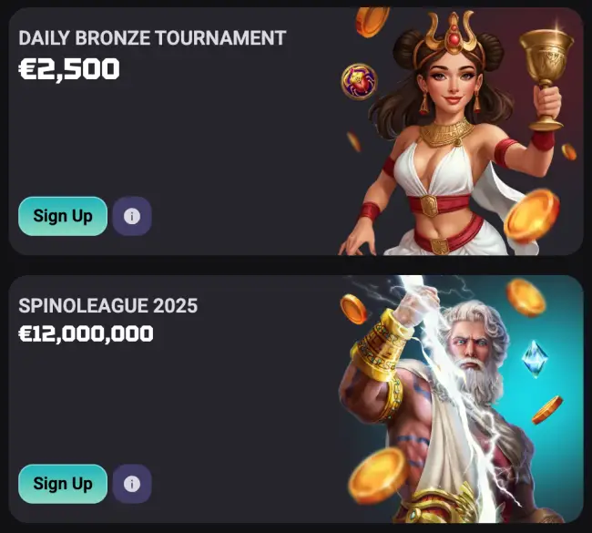 NeedforSlots Casino Tournaments