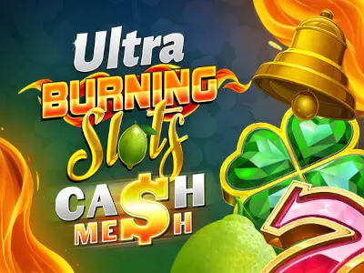 Burning Slots Cash Mesh Ultra Logo