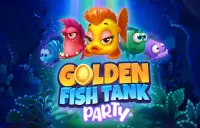 Golden Fish Tank Party Logo